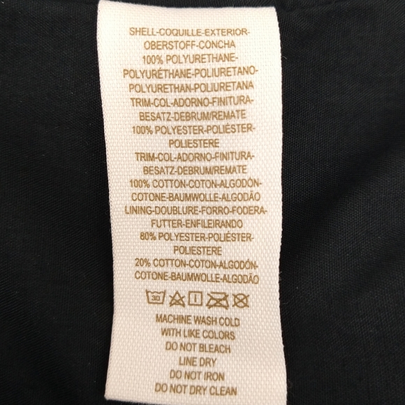 Free People Women's Black Faux Leather Asymmetrical Zip Collared Moto Jacket Sz2 - Picture 11 of 16